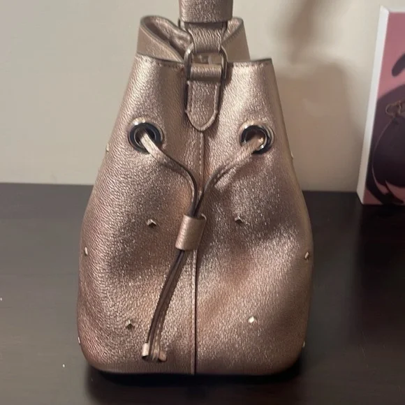 Kate Spade Metallic Marti Spade Stud Bag - Picture 2 of 6